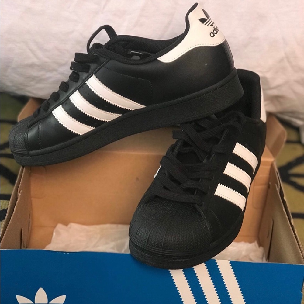 Black & White Adidas